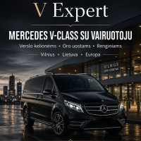 Валерий Банар Mercedes V-class nuoma su vairuotoju Vilniuje