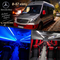 Vidas Sliuzas Autobusų nuoma,keleivių vežimas nuo 8 iki 57vietų