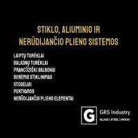 GRS Industry Stiklo , aliuminio ir nerūdijančio plieno sistemos GRS Industry Stiklo , aliuminio ir nerūdijančio plieno sistemos