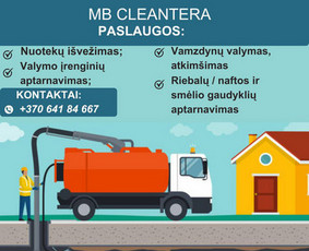 Nuotekų i&scaron;vežimas - Nuotekų i&scaron;vežimas, vamzdynų plovimas
