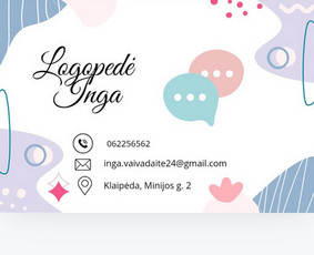 Logopedai - Logopedinė pagalba