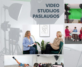 Video klipų kūrimas - Video montažas / grafika, tiesioginė transliacija internetu