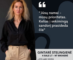 Brokerė Gintarė - Konsultacijos NT įteisinimo klausimais Konsultacijos NT įteisinimo klausimais - Brokerė Gintarė