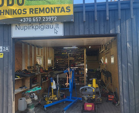 Sodo technikos remontas - Sodo technikos remontas Kretingalėje