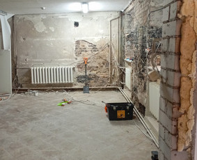 Vidaus apdailos darbai - Griovimo darbai