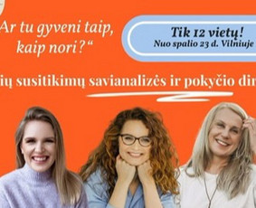 Kognityvinė elgesio terapija - Psichologo konsultacijos, grupinė terapija nuo spalio 23d.