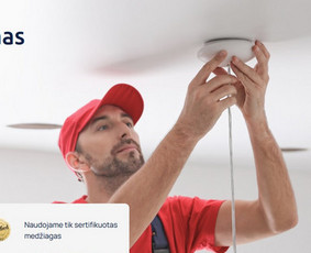 Statybos, apdaila - Įtempiamos lubos