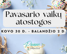 Stovyklos vaikams - Pavasario stovykla vaikams