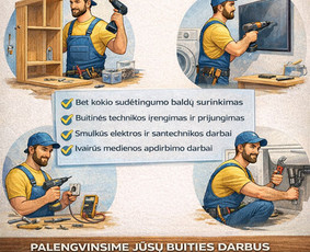 Restauravimas - Сборка мебели Икеа и любой другой мебели.