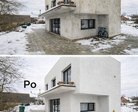 Statybos, apdaila - Fasadų plovimas nuo samanų ir apna&scaron;ų.