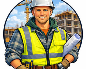 Statybos darbai - Tvoros, stulpai, borteliai.