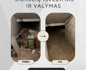 Plytelių demontavimas - Griovimo darbai, perkraustymas, &scaron;iuk&scaron;lių i&scaron;vežimas