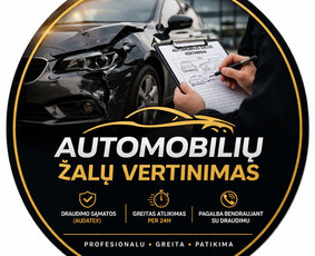 Kėbulo remontas - Nepriklausomas automobilio žalos vertinimas