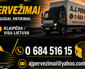 Dalinių krovinių pervežimas Lietuvoje - Krovinių pervežimas