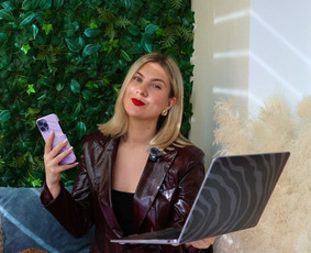 Skrajutės maketavimas - Socialinių tinklų turinio kūrėja - Ugc Smm Reels Foto
