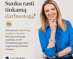 Personalo sprendimai - Profesionali darbuotojų paie&scaron;ka ir atranka