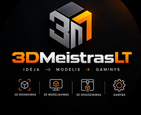 Plastikinių dalių gamyba - 3D skenavimas, reverse engineering, 3D spausdinimas
