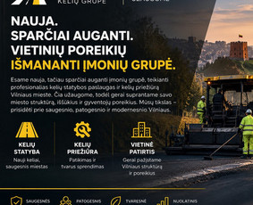 Žemės kasimas, lyginimas - Kelių statyba ir priežiūra.