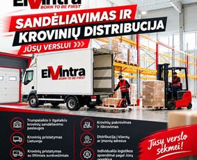 Sandėliavimo paslaugos - Sandėliavimas/distribucija