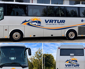 Autobusų, limobusų nuoma - Turistinio autobuso, mikroautobuso nuoma su vairuotoju