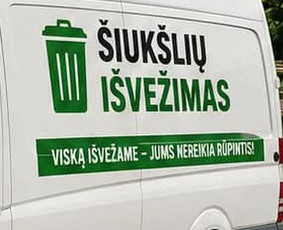 Statybinių atliekų i&scaron;vežimas - &Scaron;iuk&scaron;lių i&scaron;vežimas
