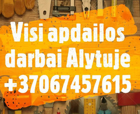 Sienų glaistymas - Visi remonto ir apdailos darbai. Kaina sutartinė.