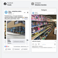 Parduotuvės žinomumo skatinimas Perkūnkiemio rajone