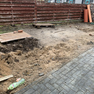 Žemių lyginimas, sklypo reljefo formavimas