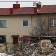 Kotedžo stogo dangos keitimas iš bituminio šiferio į skardą