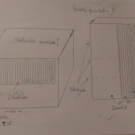 MDF Vonios spintelės