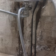 Gyvatuko ir vandens skaitiklių perkėlimas, vamzdyno keitimas