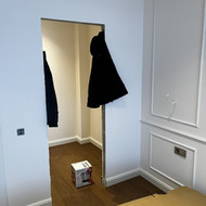 Durų nišos gipsavimas ir kiti darbai