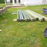 Apie 70 metrų murloto reikia pritvirtinti ant žiedo