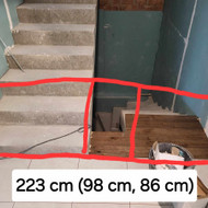 Medinė apsauginė laiptų tvorelė