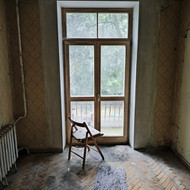 Grindys - senesnių parketlenčių (eglute sudėtų) atgaivinimas