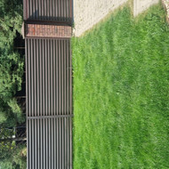 Skardinės tvoros įrengimas, trinkelių koregavimas