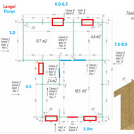 Medinis/karkasinis sodo namelis