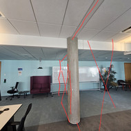 Gipsinių pertvarų montavimas ir dažymas