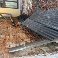 Sutvarkyti balkono turėklą
