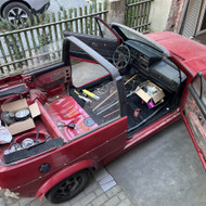 Senovinio automobilio dažymas