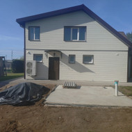 Pavėsinė 3x4 su terasa ir stumdomais langais