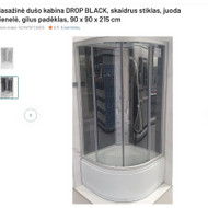 Dušo kabinos keitimo paslauga
