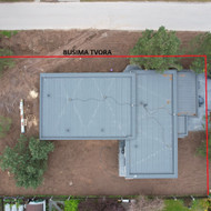 Tvora, stulpu betonavimas, pamato kabinimas
