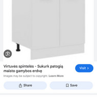 Virtuvinė spintelė