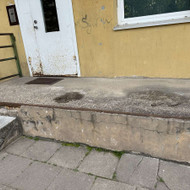 Daugiabučio nuogrindų atnaujinimas, nuolydžio formavimas