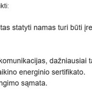 Namo pridavimas