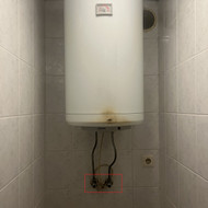 Numontuoti seną boilerį