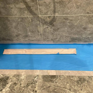 Reikia išklijuoti plyteles