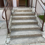 Lauko laiptai, betoniniai