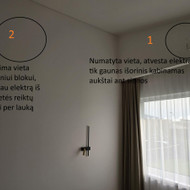 Kondicionierių montavimas, su komunikacijom